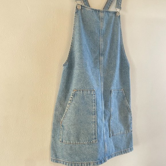 Topshop Women's Pinafore Skirt - Size 4 - Picture 2 of 8